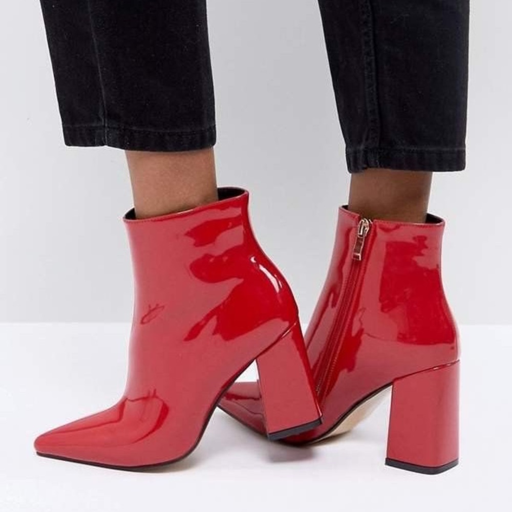 Red booties